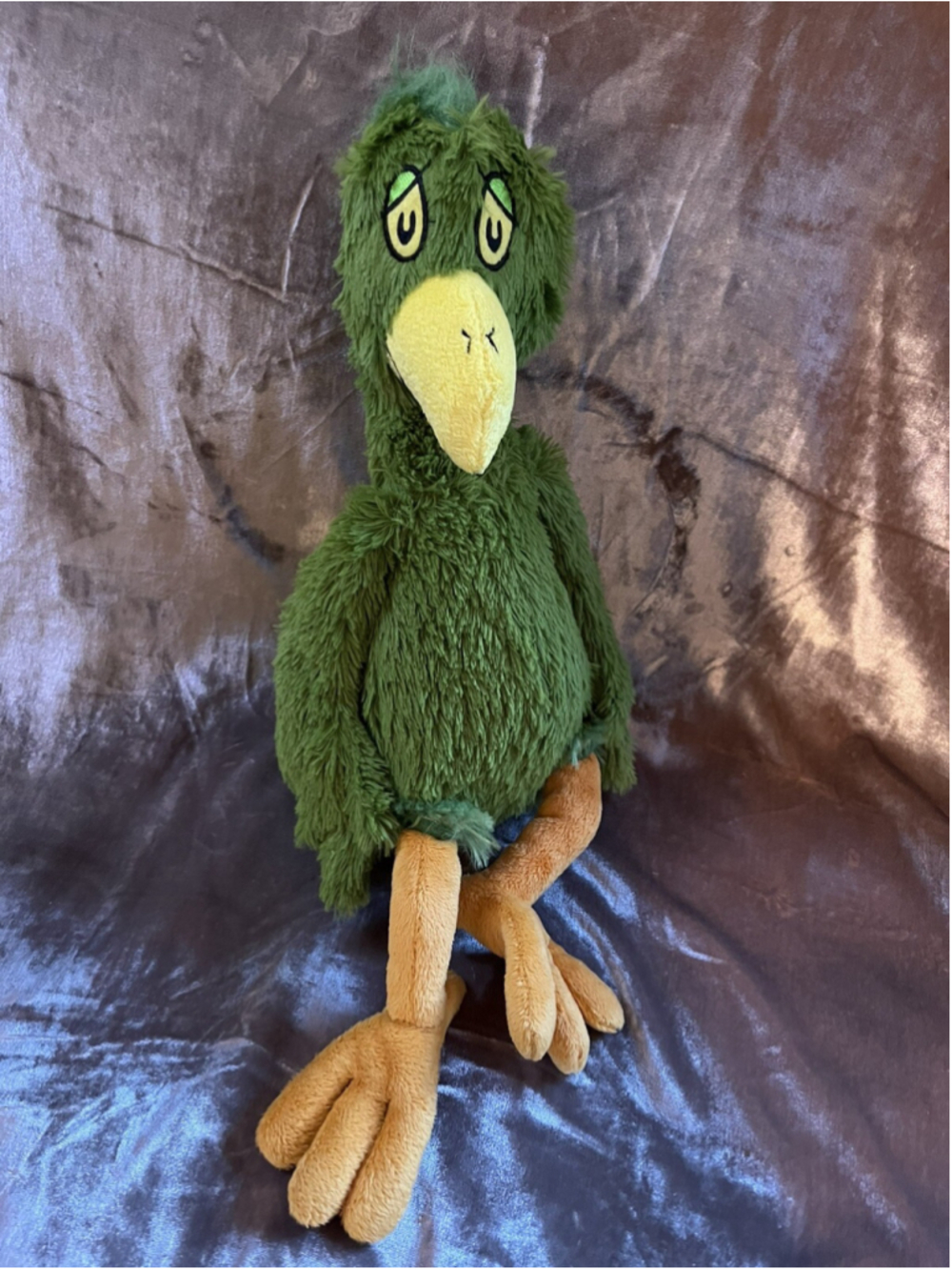 Dr Seuss Kohls Cares Hooey Green Parrot Bird Plush Oh Say Can You Say nice
